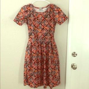 XS LuLaRoe Amelia Dress